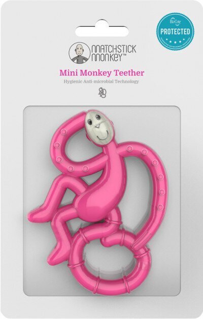 Närimislelu Matchstick Mini Monkey, Pink hind ja info | Närimislelud | kaup24.ee