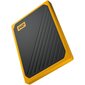 Sandisk SSD My Passport Go, 500 GB, Must/Oranž цена и информация | Välised kõvakettad (SSD, HDD) | kaup24.ee