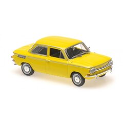 NSU TT 1967 Yellow Car Model Maxichamps 1:43 hind ja info | Mudelautode kollektsioneerimine | kaup24.ee