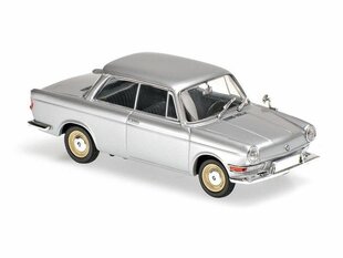 BMW 700 LS 1960 Silver Car Model Maxichamps 1:43 hind ja info | Mudelautode kollektsioneerimine | kaup24.ee