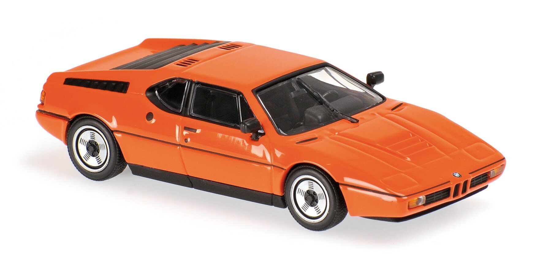 BMW M1 - 1979 - ORANGE Car Model Maxichamps 1:43 hind ja info | Mudelautode kollektsioneerimine | kaup24.ee