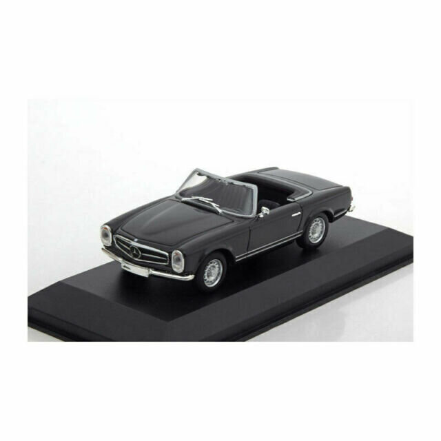 MERCEDES-BENZ 230SL - 1965 - GREY Car Model Maxichamps 1:43 цена и информация | Mudelautode kollektsioneerimine | kaup24.ee