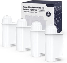 iRhodesy veefilter Siemensile, 4 tk. hind ja info | Filterkannud ja filtrid | kaup24.ee