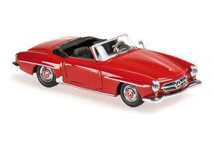 Модель машины MERCEDES-BENZ 190 SL (W121) - 1955 - DARK RED Car Model Maxichamps 1:43  цена и информация | Коллекционные модели автомобилей | kaup24.ee