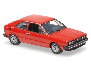 VOLKSWAGEN SCIROCCO - 1974 - Red Car Model Maxichamps 1:43 hind ja info | Mudelautode kollektsioneerimine | kaup24.ee