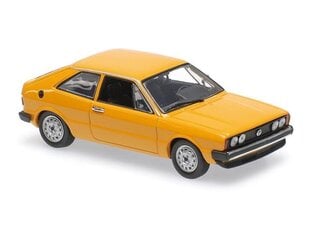 VOLKSWAGEN SCIROCCO - 1974 -Yellow Car Model Maxichamps 1:43 hind ja info | Mudelautode kollektsioneerimine | kaup24.ee