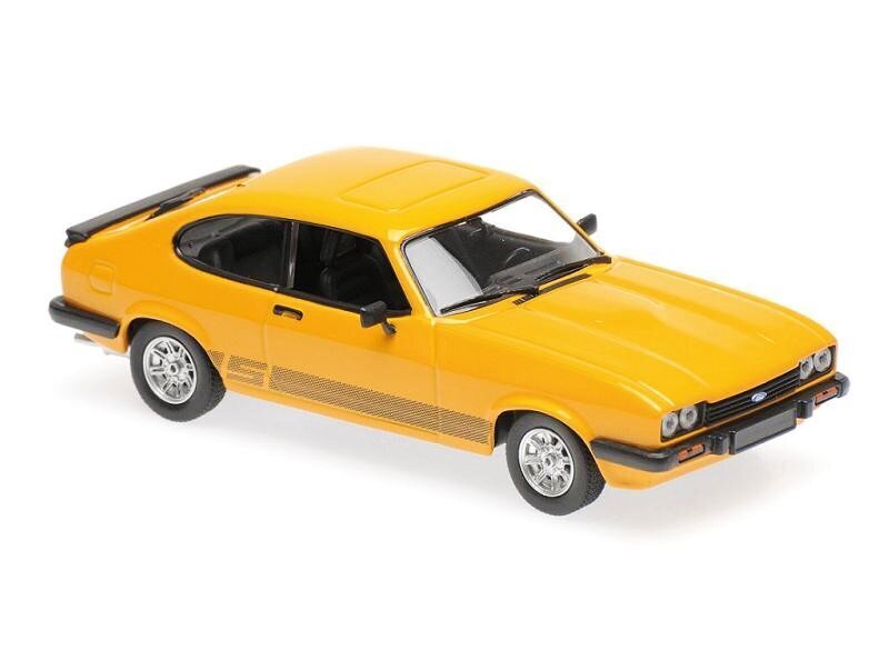 FORD CAPRI - 1982 - ORANGE Car Model Maxichamps 1:43 цена и информация | Mudelautode kollektsioneerimine | kaup24.ee