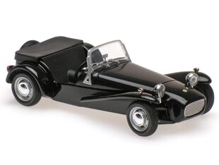 LOTUS SUPER SEVEN – 1968 – BLACK Car Model Maxichamps 1:43 цена и информация | Коллекционные модели автомобилей | kaup24.ee