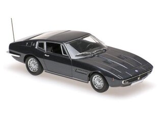 Модель машины MASERATI GHIBLI COUPÉ – 1969 – BROWN METALLIC Car Model Maxichamps 1:43  цена и информация | Коллекционные модели автомобилей | kaup24.ee