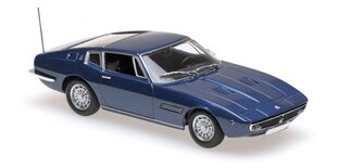 Модель машины MASERATI GHIBLI COUPÉ – 1969 – BLUE METALLIC Car Model Maxichamps 1:43  цена и информация | Коллекционные модели автомобилей | kaup24.ee