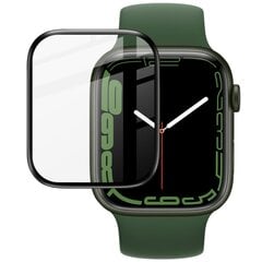 „Imak“ Tempered Glass kaitsev ekraaniklaas 0.3 mm - must (Apple Watch 9 / 8 / 7 41mm) hind ja info | Nutikellade ja nutivõrude tarvikud | kaup24.ee