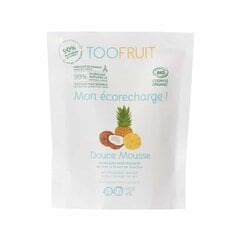 TOOFRUIT Douce Mousse orgaaniline seebivaba näopesuvaht lastele ananassi ja kookosega, TÄITEPAKEND 100 ml цена и информация | Аппараты для ухода за лицом | kaup24.ee