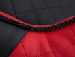 Hobbydog pesa Elite XL, punane/must, 84x65 cm hind ja info | Pesad, padjad | kaup24.ee