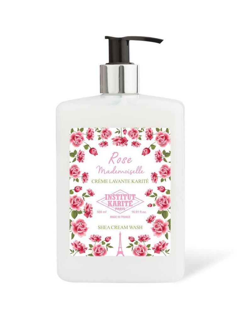 Kreemjas dušigeel Institute Karite Paris Rose Mademoiselle Shea 500 ml hind ja info | Dušigeelid, õlid | kaup24.ee