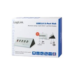 LogiLink UA0224 hind ja info | USB jagajad, adapterid | kaup24.ee