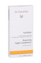 Taastav ööpalsam Dr. Hauschka Renewing Night 10 x 1 ml hind ja info | Näoõlid, seerumid | kaup24.ee