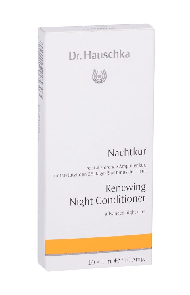Taastav ööpalsam Dr. Hauschka Renewing Night 10 x 1 ml hind ja info | Näoõlid, seerumid | kaup24.ee