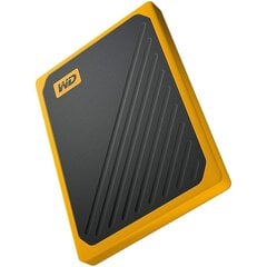 Sandisk SSD My Passport Go, 1TB, Must/Oranž hind ja info | Välised kõvakettad (SSD, HDD) | kaup24.ee