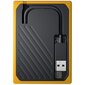 Sandisk SSD My Passport Go, 1TB, Must/Oranž цена и информация | Välised kõvakettad (SSD, HDD) | kaup24.ee