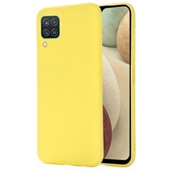 Твердый силиконовый чехол (TPU) „Shell“ - жёлтый (Galaxy A12) цена и информация | Чехлы для телефонов | kaup24.ee