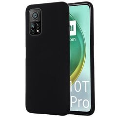 Твердый силиконовый чехол (TPU) „Shell“ - чёрный (Mi 10T / 10T Pro) цена и информация | Чехлы для телефонов | kaup24.ee