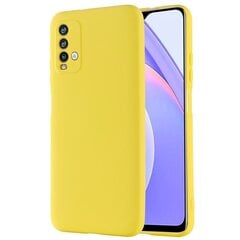 „Shell“ Kõva silikoon (TPU) kaaned - kollane (Redmi 9T 5G) hind ja info | Telefoni kaaned, ümbrised | kaup24.ee