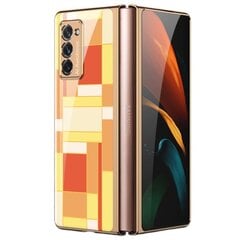 „GKK“ Pattern пластиковый чехол - жёлтый (Galaxy Z Fold2) цена и информация | Чехлы для телефонов | kaup24.ee