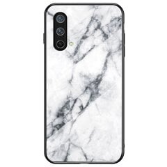 „Marble“ твердый силиконовый (TPU) чехол - белый (OnePlus Nord CE) цена и информация | Чехлы для телефонов | kaup24.ee