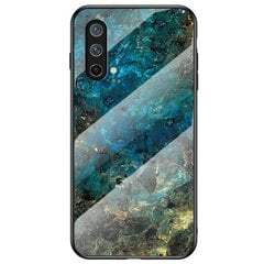 „Marble“ твердый силиконовый (TPU) чехол - синий (OnePlus Nord CE) цена и информация | Чехлы для телефонов | kaup24.ee