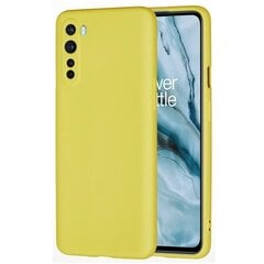 Твердый силиконовый чехол (TPU) „Shell“ - жёлтый (OnePlus Nord) цена и информация | Чехлы для телефонов | kaup24.ee