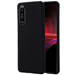 Твердый силиконовый чехол (TPU) „Shell“ - чёрный (Xperia 1 III) цена и информация | Чехлы для телефонов | kaup24.ee