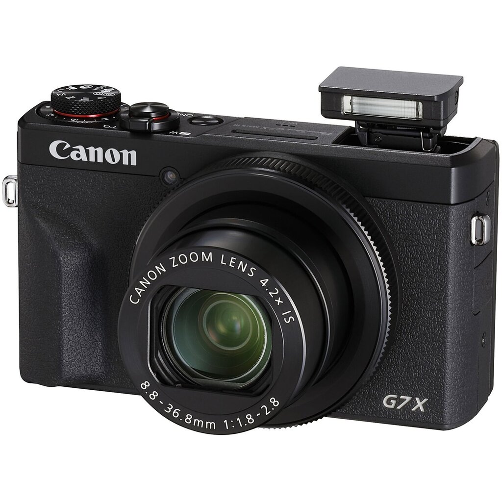 Canon PowerShot G7 X Mark III (Black) цена и информация | Fotoaparaadid | kaup24.ee