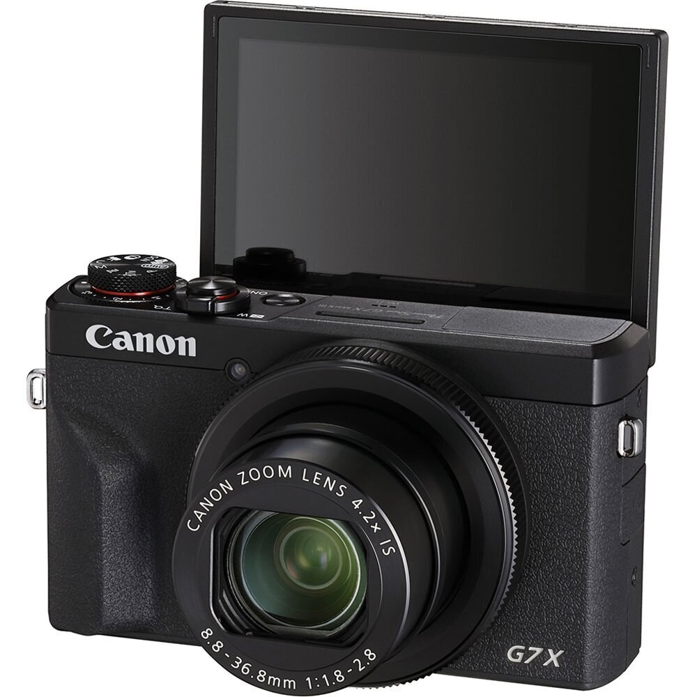 Canon PowerShot G7 X Mark III (Black) цена и информация | Fotoaparaadid | kaup24.ee