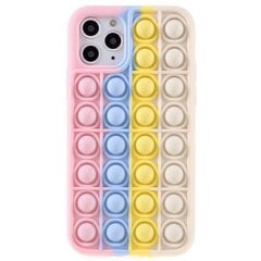 „Popit“ Bubble мягкий силиконовый (TPU) чехол - розовый (iPhone 11 Pro) цена и информация | Чехлы для телефонов | kaup24.ee