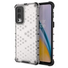 „Honeycomb“ Tugevdatud turvalisus kaaned - läbipaistev (OnePlus Nord 2) hind ja info | Telefoni kaaned, ümbrised | kaup24.ee