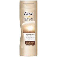 Isepruunistav ihupiim Dove Visible Glow Fair 400 ml, Medium to Dark цена и информация | Кремы, лосьоны для тела | kaup24.ee