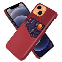 Кожаный чехол „KSQ“ Shell - красный (iPhone 13 Mini) цена и информация | Чехлы для телефонов | kaup24.ee