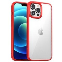 „IPAKY“ Royal чехол - прозрачный, красный (iPhone 13 Pro Max) цена и информация | Чехлы для телефонов | kaup24.ee