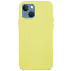 „Shell“ Kõva silikoon (TPU) kaaned - kollane (iPhone 13 Mini) hind ja info | Telefonikaaned ja ümbrised | kaup24.ee