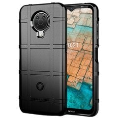 „Stiff“ твердый силиконовый (TPU) чехол - чёрный (Nokia 6.3 / G10 / G20) цена и информация | Чехлы для телефонов | kaup24.ee