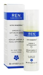 Niisutav näoõli Ren Vita Mineral Omega 3 Optimum Skin 30 ml hind ja info | Näoõlid, seerumid | kaup24.ee