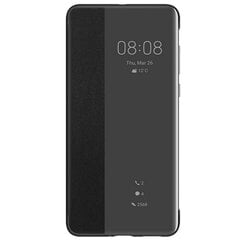 „Huawei“ Smart View Flip Cover чехол-книжка - чёрный (P40) цена и информация | Чехлы для телефонов | kaup24.ee