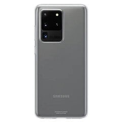 „Samsung“ Silicone Cover чехол - прозрачный (Galaxy S20 Ultra) цена и информация | Чехлы для телефонов | kaup24.ee