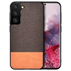 „Bi-Color“ Splicing чехол - коричневый (Galaxy S21 FE 5G) цена и информация | Чехлы для телефонов | kaup24.ee