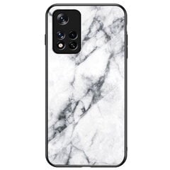 „Marble“ твердый силиконовый (TPU) чехол - белый (Poco M4 Pro 5G / Redmi Note 11 5G) цена и информация | Чехлы для телефонов | kaup24.ee