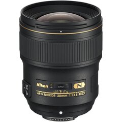 Nikon AF-S NIKKOR 28мм f/1.4E ED цена и информация | Линзы | kaup24.ee