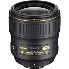 Nikon AF-S NIKKOR 35mm f/1.4G цена и информация | Объективы | kaup24.ee