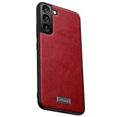 „Sulada“ Leather чехол - красный (Galaxy S22 5G) цена и информация | Чехлы для телефонов | kaup24.ee