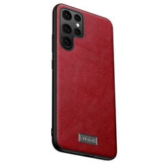 „Sulada“ Leather kaaned - punane (Galaxy S22 Ultra 5G) hind ja info | Telefonikaaned ja ümbrised | kaup24.ee