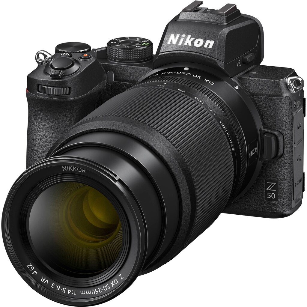 Nikon Z50 + NIKKOR Z DX 16-50mm f/3.5-6.3 VR + NIKKOR Z DX 50-250mm f/4.5-6.3 VR цена и информация | Fotoaparaadid | kaup24.ee